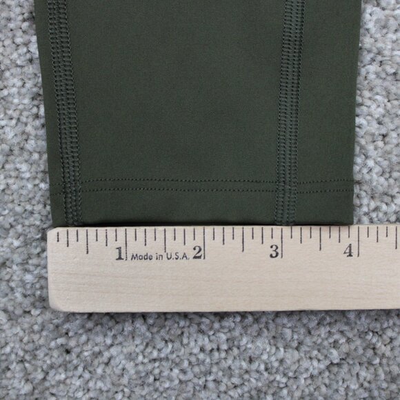 NOBULL Compression Tights Pants Mens Small Green Nylon Stretch w/ 28" inseam - Picture 6 of 10